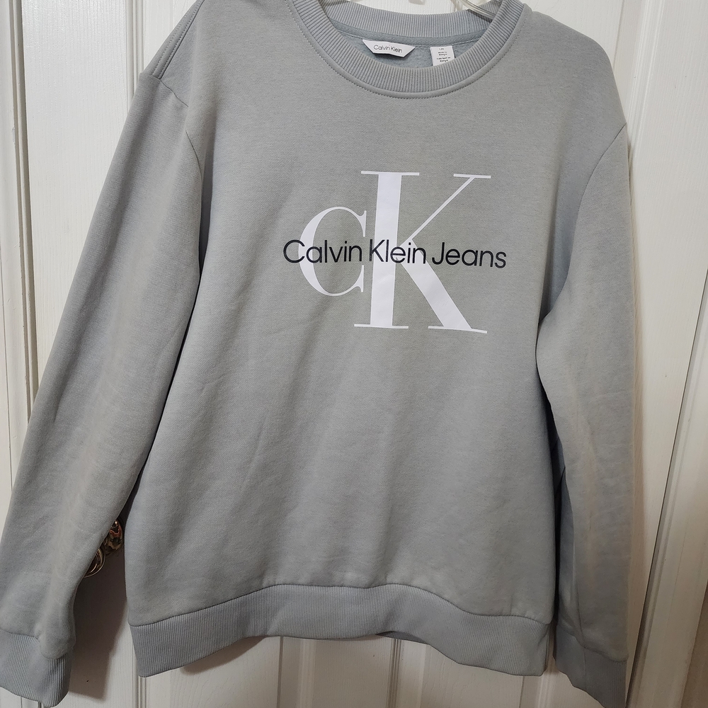 Calvin Klein Gray Men's Sweater